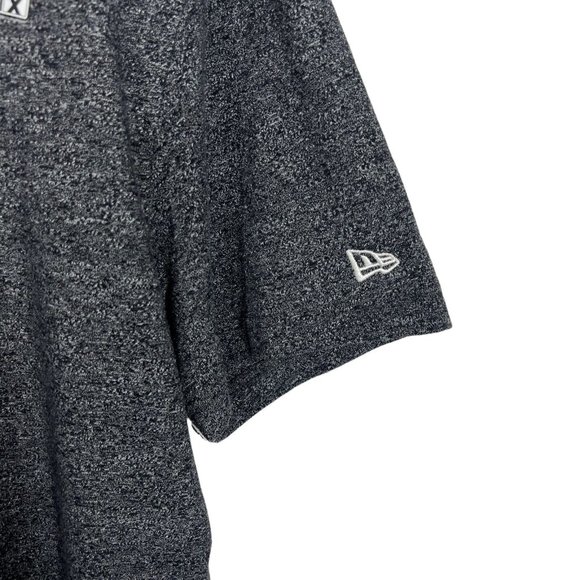 New Era Carfax Work Polo Shirt Men XL Gray Auto Employee Uniform Cars Sales - Picture 3 of 16